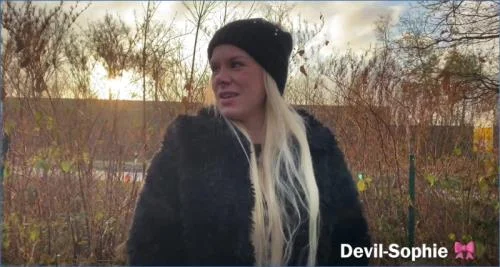 Devil Sophie’s Filthy Park Scat and Piss vid at McDonald's
