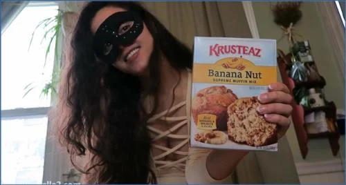 Love Rachelle's Baking Banana BUTT Muffins- Extreme Filthy Solo Action