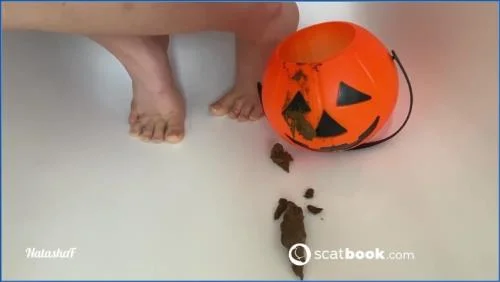 NatashaF in Hardcore Halloween Scat and Femdom Action
