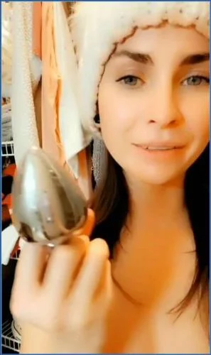 Scat Porn with LilbuttLex: Thong and Plug ATM Kaviar Play