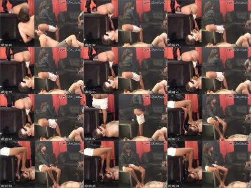 Femdom Scat with Denise - The Poop Suction Movie Part 4 Andrea